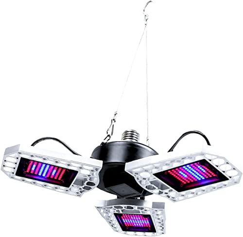 植物育成 ライト 600W LED 防水 3ヘッドで広い照射範囲 水耕栽培ライト led 多肉植物育成ライト 観葉植物育成ライト おしゃれ インテリア 育成 成長促進 ランプ 光合成 日光 光 家庭菜園 日照不足 解消 プランター 小型 防水 室内外で利用可能 プラグ付き