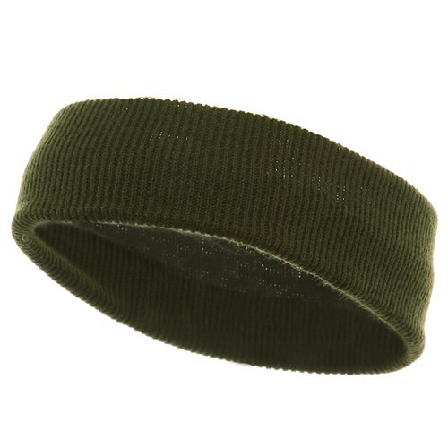 DECKY Head Band (wide)-Olive