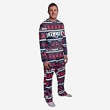 FOCO New England Patriots NFL Family Holiday Pajamas - Mens - S