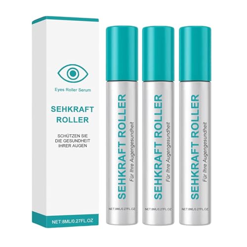 Rullo per il miglioramento della vista, sieri e fluidi per gli occhi, allevia l'affaticamento oculare, nutre gli occhi, allevia la secchezza oculare (8 ml)