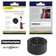 Wagenheber Gummiauflage Hydraulisch Wagenheberauflage für Wagenheber und Hebebühnen Schutz Pad Gängige Fahrzeuge 37MM 10T