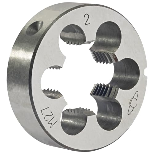 Aceteel M27X2 Hand Tap and Die Set, M27X2mm Metric Threading Hand Tap and Round Threading Die Right Hand by Aceteel - Image 3