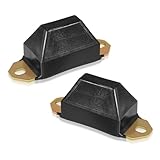 9.9137G Universal Bump Stop Leaf Spring Bumper Kit, fit for Jeep, SUVs and Trucks, for Jeep CJ5 (1976-1983), for Jeep CJ7 (1976-1986), 2-PACK