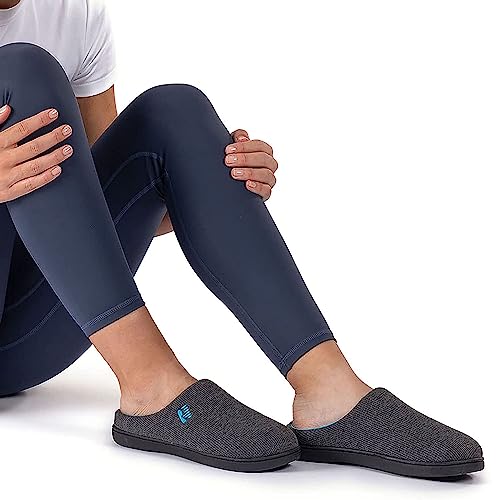 Variante de RockDove zapatillas estar por casa mujer Gris Oscuro/Azul 36/37 EU