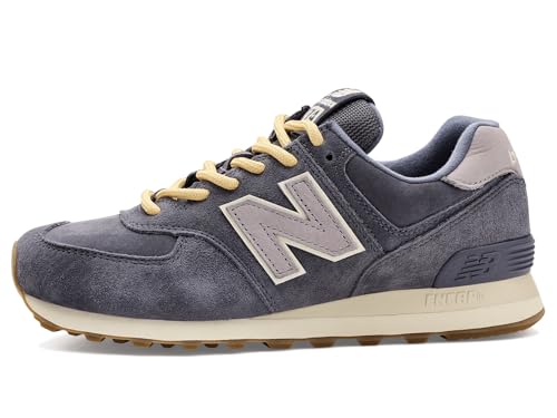 New Balance Chaussure Lifestyle Model W574 58W - Blue Indigo White 36.5, 9ou Dark Grey Matter, 37 EU
