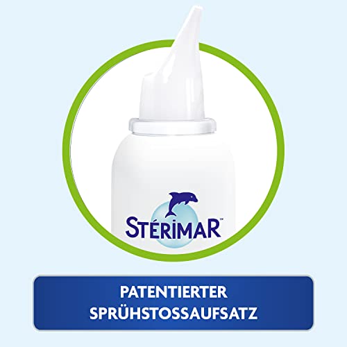 Stérimar Verstopfte Nase – 2 in 1 natürliches Meerwasser-Nasenspray und Spülung für Erwachsene und Kinder, Salzwasser… - Image 7