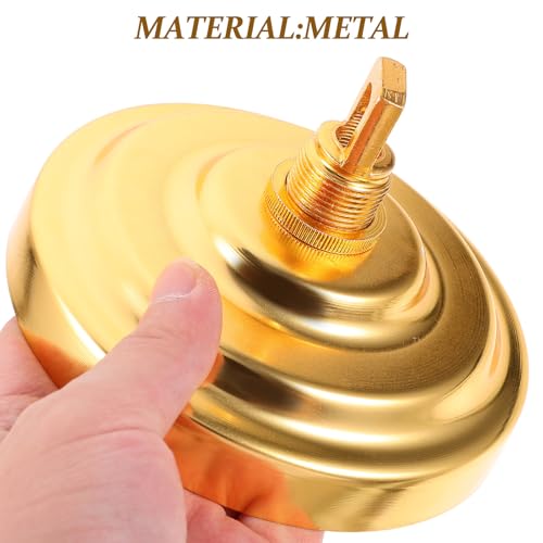 Base de montaje para accesorios de iluminación con acabado oro rosa resistente 4