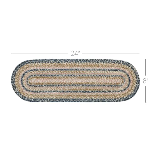 VHC-Brands-Kaila-Jute-Oval-Runner-8×24 VHC Brands Kaila Jute Oval Runner 8×24