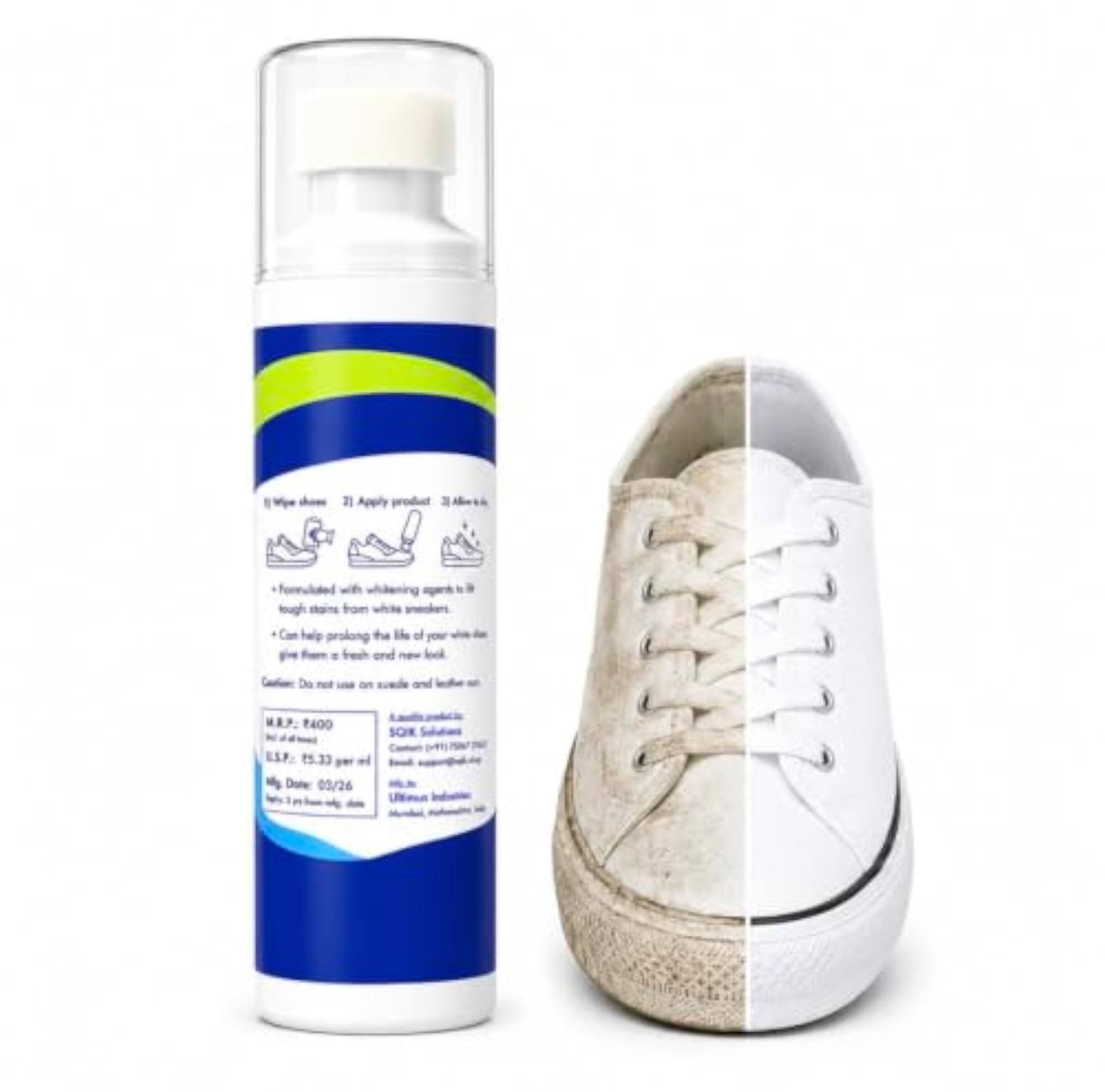Sneaker & Midsole Whitener Bright Shoe Restorer