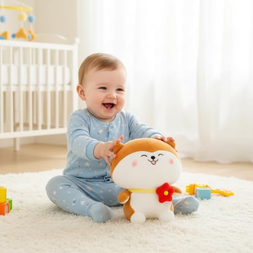 Image of Storescent 25cm Cat Flower Plush Soft Toy for Kids & Home Decor Boys /Girls Best Gift Item