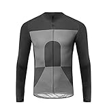 Camiseta de deporte para hombre de manga larga, colección otoño 2017 de Uglyfrog, camisetas de ciclismo de carretera, CXHB03, hombre, color A12, tamaño medium
