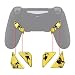 Chrome Gold Replacement Redesigned Back Buttons K1 K2 K3 K4 Paddles for eXtremeRate PS4 Controller Dawn Remap Kit
