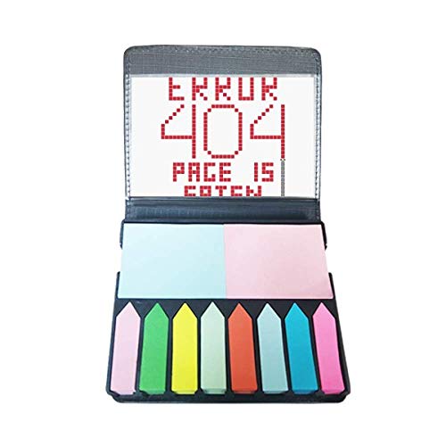 Page marker Erreur 404 bloc note repositionnable marque-page autocollant informatique