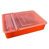 Futtertrog eckig (1.5L / 2.5L) für Bienenbeuten Ablegerkasten Bienenfutter Imker, 2.5 Liter