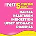 Pepto Bismol Caplets for Nausea, Heartburn, Indigestion, Upset Stomach, and Diarrhea, 5 Symptom Fast Relief in a Convenient Form, 40 ct