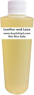 Leather and Lace Fragrance from Our Leather Collection - Perfect for Adding Aroma to Freshies, Candles, Soaps, and Diffusers - 4 Ounce