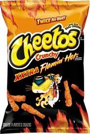 Cheetos Xxtra Flamin' Hot Crunchy - 8.5 Oz (6Pk) #TOP25