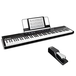 Alesis Recital – Piano Numérique/Clavier de 88 Touches Semi-Lestées de Taille Authentique & M-Audio SP-2 – Pédale de… - Les Beatles, Paul McCartney, John Lennon, RIngo Starr, George Harrison