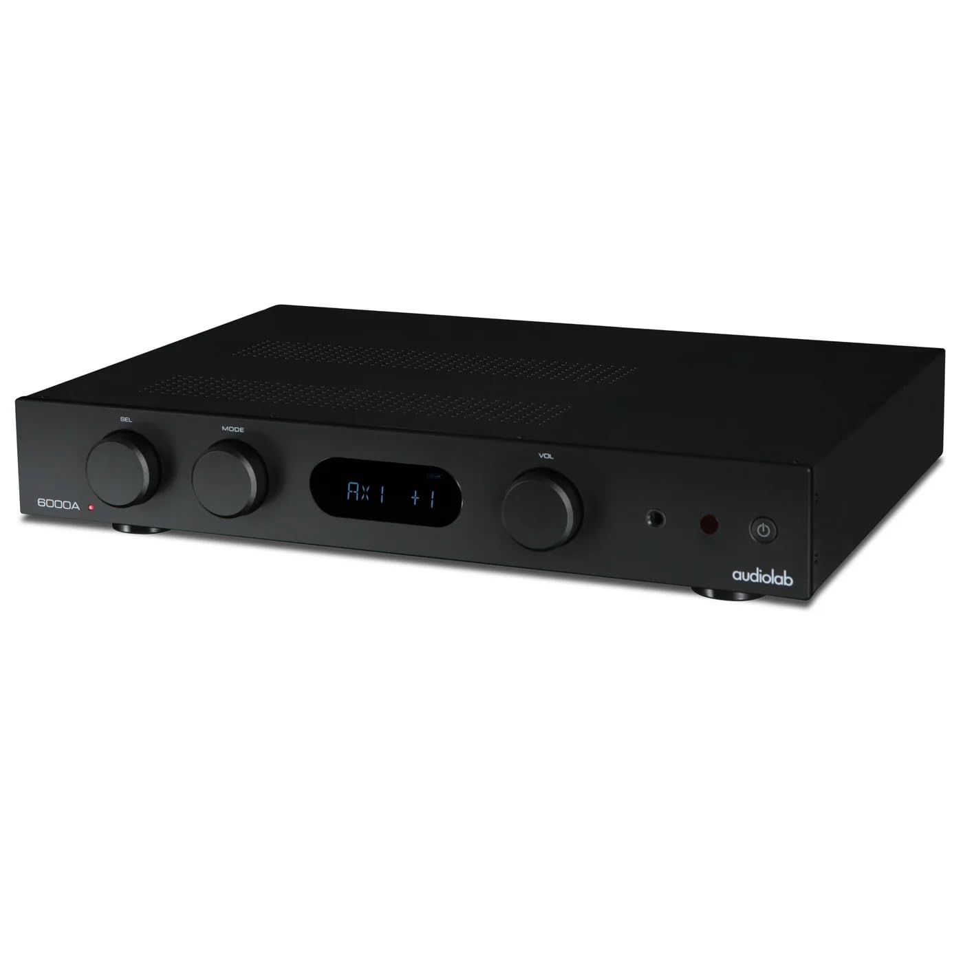 Audiolab Amplificatore stereo integrato 6000A 100 watt/DAC Bluetooth - Nero