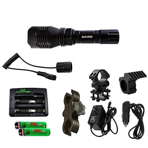 Elusive Wildlife Kill Light XLR 250 Hunting Light Package (Green LED Triple Mode, Pressure Wired Tail Cap) Cover
