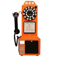 アメリカ公衆電話　ダイヤル　レトロ　ヴィンテージ　アンティーク Amazon | レトロダイヤル電話 アンティーク電話 アンティーク