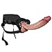 Messe mit günstig Kaufen-Umschnalldildo,Geschirr zum Pegging,riesen Umschnalldildo (32cm, Durchmesser 5cm), tragbares Sexspielzeug für Erwachsene für Paar-Peg-Frauen, Sexspaß,mit extra großen,langen, dicken und fetten Dildos