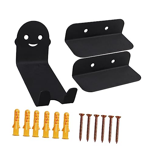 TOYANDONA 1 Juego colgador de bicicletas estante para portabicicletas portavasos montar expositor de bicicletas Metal Negro