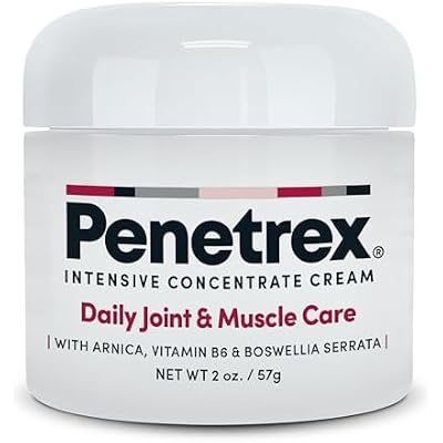 Penetrex Daily Joint & Muscle Care Cream Soothing Botanical Formula with Arnica, Vitamin B6 & MSM Lightweight Fast-Absorbing Cream for Everyday Movement - Non-Greasy - Light Scent- 2 oz