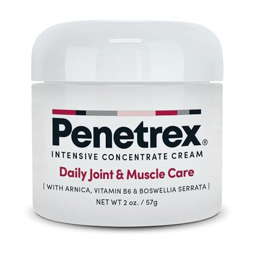 Penetrex Joint & Muscle Therapy – 2oz Cream – Intensive Concentrate for Joint and Muscle Recovery, Premium Formula with Arnica, Vitamin B6 and MSM Provides Relief for Back, Neck, Hands, Feet