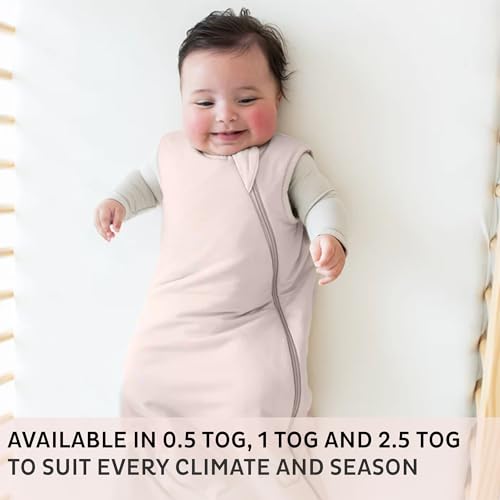 Image of ChotaBaby Premium Baby Sleeping Bag | Organic Bamboo Cotton, Breathable, Supersoft Wearable Blanket | 2-Way Zipper Sleep Sack