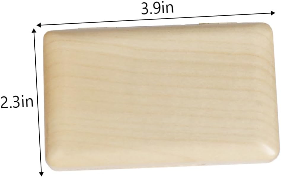 Wood Oboe Reed Storage Box Holder for 2 Reeds Portable image 2