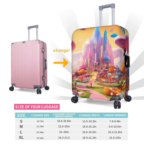 Housse protection polyester lavable Candy Land S contre les rayures - 5