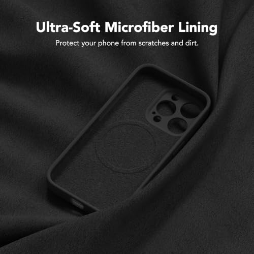 Image of Magnetic for iPhone 16 Pro Max Case Silicone Black