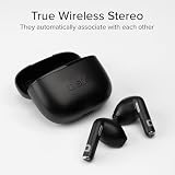 SBS Go Pods TWS - Semi In-Ear True Wireless Stereo, etui ładujące, wbudowany mikrofon, sterowanie dotykowe, do smartfonów, tabletów, laptopów, 12 godzin odtwarzania, kolor czarny