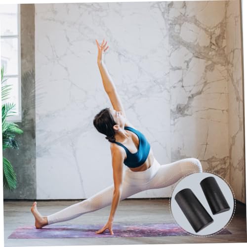 Cabilock 2 piezas Rodillo de Yoga semiredondo EPP para terapia física y masaje muscular, par de bloques de yoga de alta densidad para ejercicios miniatura 4