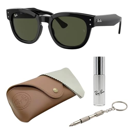 Image of Ray-Ban RB0298S MEGA HAWKEYE Square Shaped Sunglasses for Men & Women with Official RAYBAN Eyewear Kit