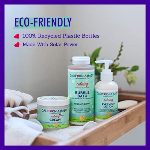 California Baby Calming Lotion | 100% Plant-Based Ingredients (Usda Certified) | Allergy-Friendly | Soothing Baby Lotion For Newborn | Super-Soothing & Moisturizing Adults, Kids & Baby Lotion For Dry & Sensitive Skin | 562 Ml / 19 Fl. Oz. #TOP6