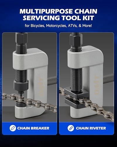 image for Orion Motor Tech Motorcycle Chain Rivet Tool, 20pc Motorcycle Chain To