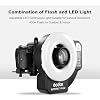 Godox Wistro AR400 Lightweight Ring Flash with Li-Ion Battery Unibody Design and Shadow-Free Illumination (Black)