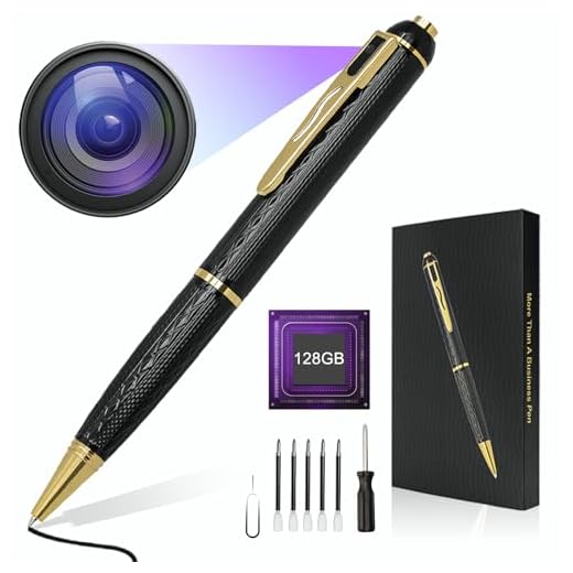 128GB Hidden Pen Camera with Long Battery Life