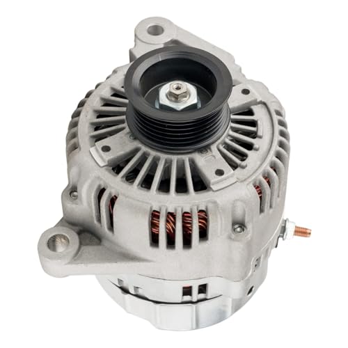 MARSFLUX Alternator New Fit for Wrangler 2001-2006 4.0L, 13876N 117Amp 12V CW 6-Pulley Groove by MARSFLUX - Used condition - Image 2