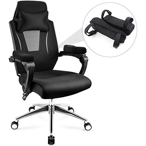 image for RIFFUE Chair Armrest Pads Foam Comfortable Elbow Pillows for Office Ch