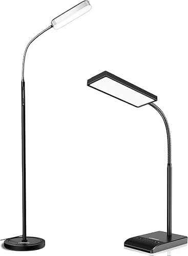 Lepower Desk Lamps With 50 Lighting Modes & Floor Lamp With Stepless Dimmer And 5 Color Temperatures #TOP19