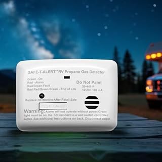 Safe T Alert 20 Series Mini LP Gas Alarm - Propane Alarm - Surface Mount, White - 20-441-P-WT