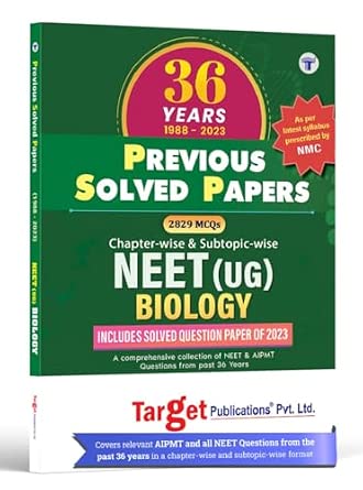 Buy 36 Years NEET Previous Year Solved Question Papers | Biology AIPMT ...
