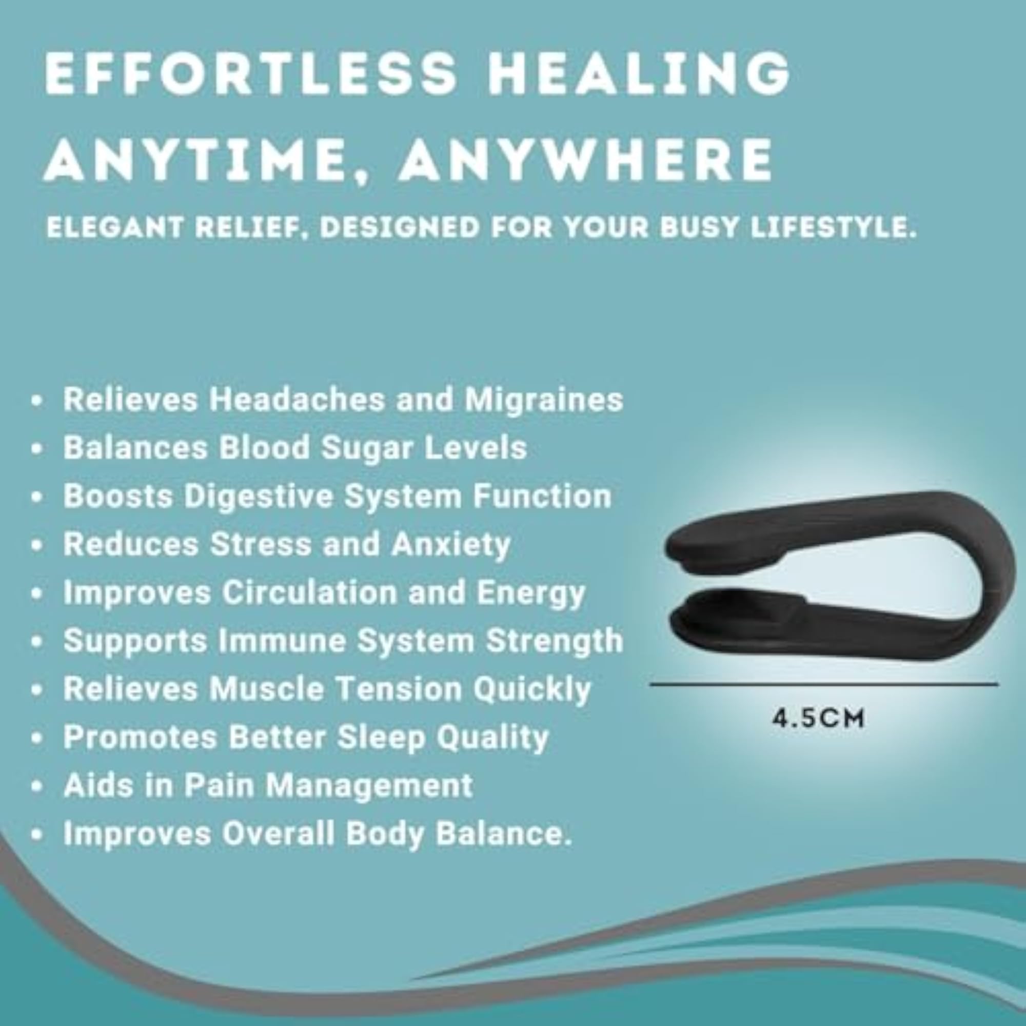 Acupressure Clip for Diabetics, Sugar Control