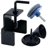 POSFLAG Universal Lawn Mower Blade Holder Removal Tool with Blade Sharpener