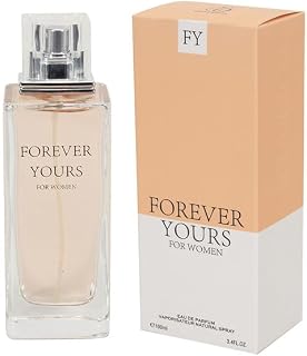 Forever Yours Women's Eau de Parfum, Glass Bottle, Casual Fragrance, Suede Scent, 3.4 Fl Oz