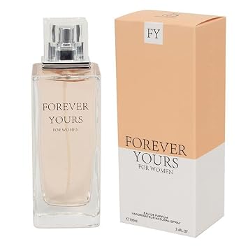 Forever Yours Womens Eau de Parfum, Glass Bottle, Casual Fragrance, Suede Scent, 3.4 Fl Oz