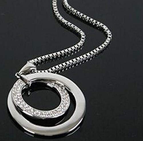 Clearance Deals Fahion Women Charm Bridal Engagement Crystal Rhinestone Snowflake Pendant Necklace Jewelry Gift By (B) #TOP5